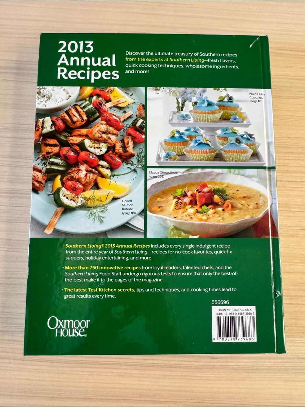 SOUTHERN LIVING 2013 ANNUAL RECIPES Hardback COOKBOOK